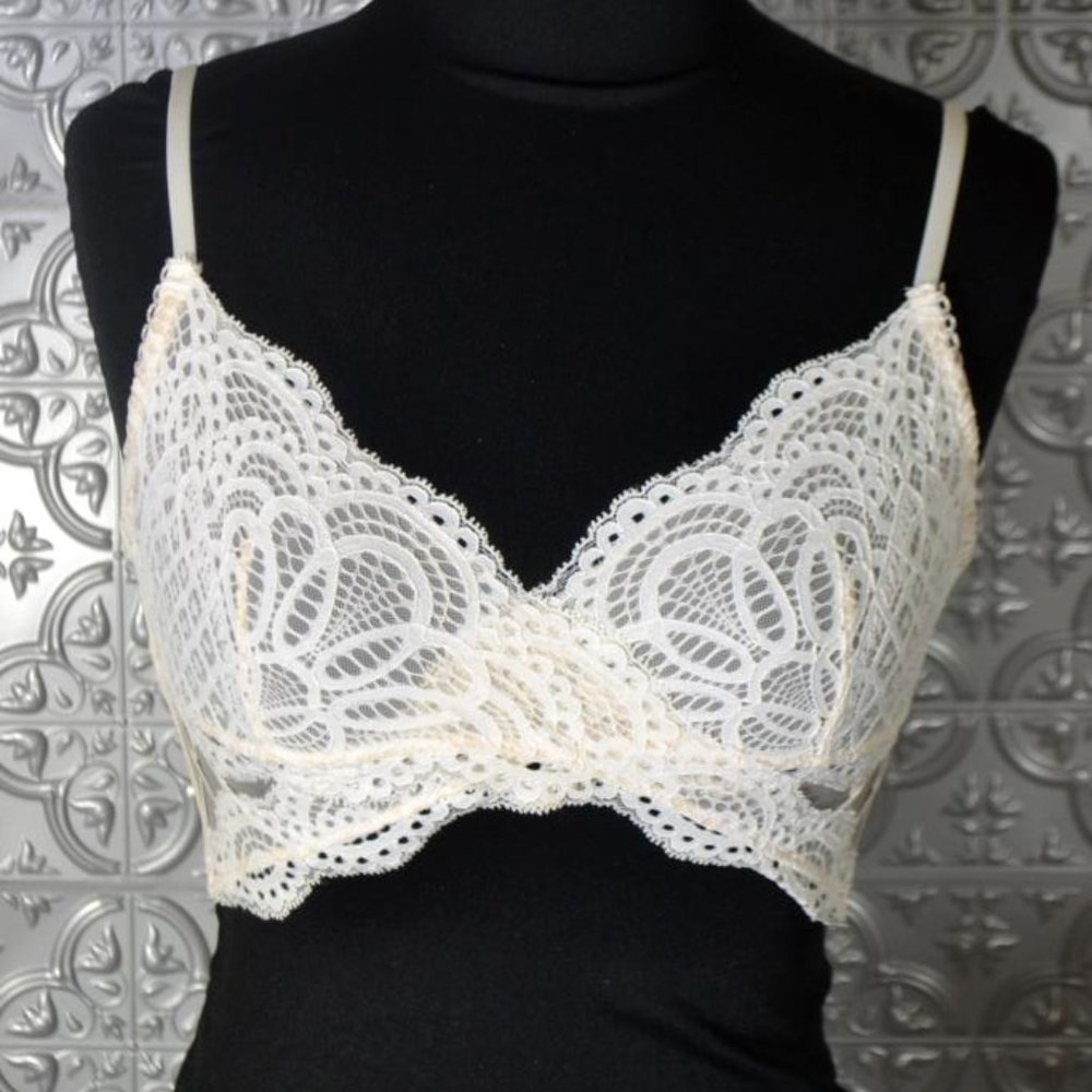 Victoria's Secret Lace Bra Bralette Longline